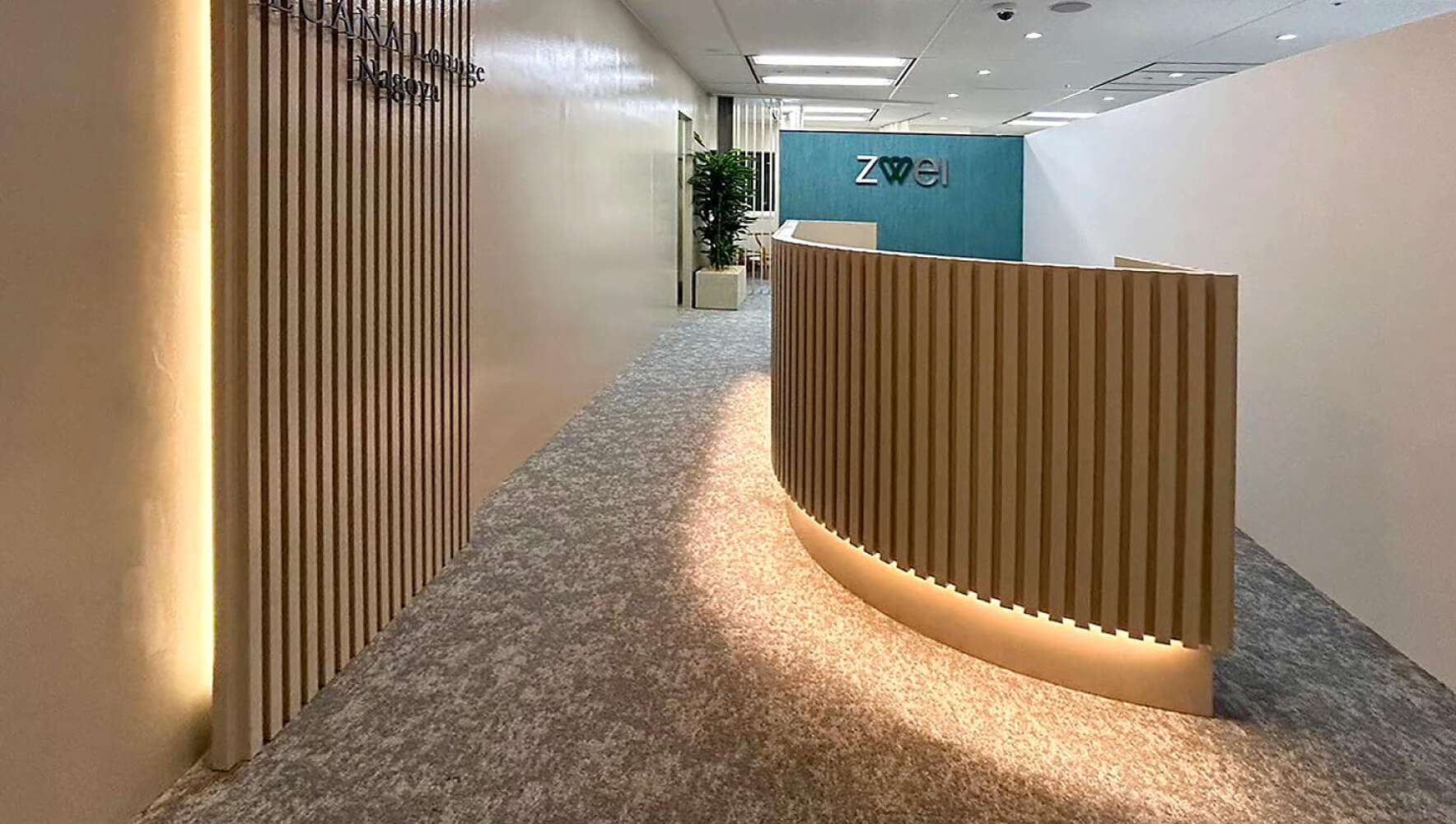 ZWEI 名古屋店 様｜オフィスデザイン｜施工事例｜INTERDOOR